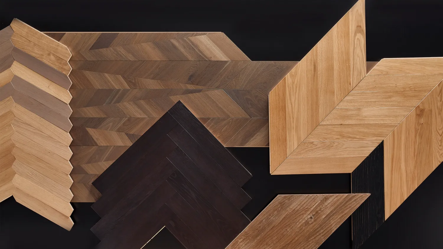 Pavimento de madeira Foglie d'Oro Espinha Ponto Húngaro