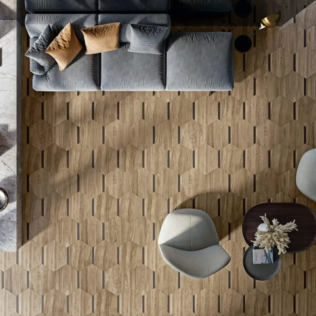 Pavimento Foglie doro Elementa Alveo Ca Baseggio