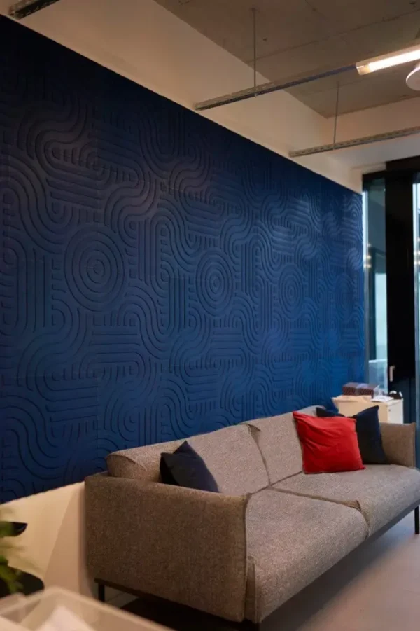 Muratto Organic Blocks Cork Strips Wave Blue