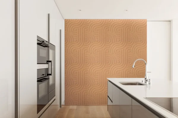 Muratto Organic Blocks Cork Strips Wave Natural